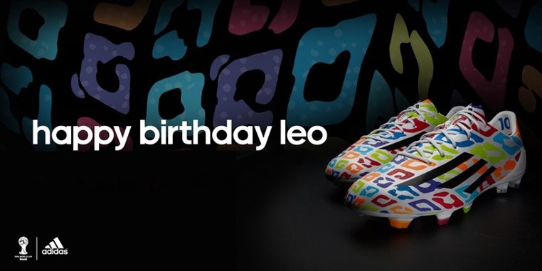 Happy Birthday Messi  adidas unveils special birthday boots for the Argentinian wizard